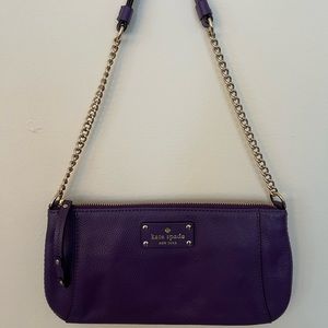 Kate Spade Small Purple Shoulder Bag